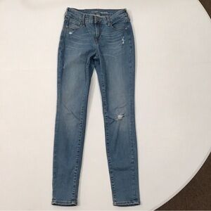 Old Navy Rockstar Distressed Skinny Jeans